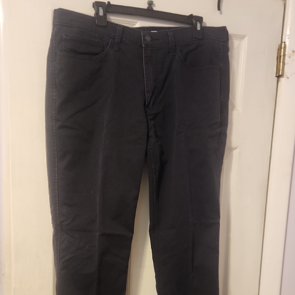 Dockers Men's Straight Jeans - Black